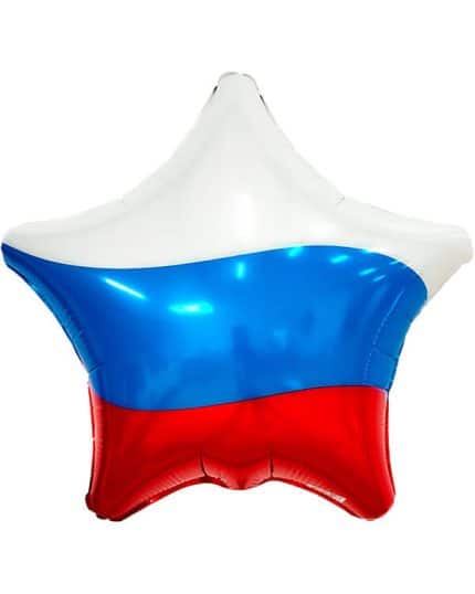 Шар Звезда Триколор